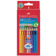 Zestaw 24 kolorowych kredek - Faber-Castell