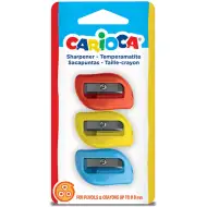 Zestaw 3 plastikowych temperówek - Carioca
