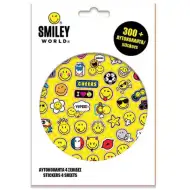 Zestaw 300 naklejek Smiley