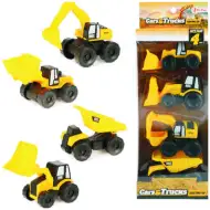 Zestaw 4 pojazdów budowlanych VehiCool