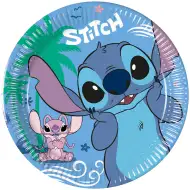 Zestaw 8 papierowych talerzyków Disney Stitch 20 cm
