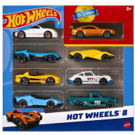 Zestaw 8 samochodzików Hot Wheels - Mattel