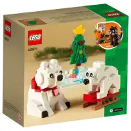 Zestaw LEGO® Świąteczny Niedźwiedź Polarny