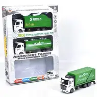 Zestaw ciężarówek transportowych z napędem wstecznym, 3 sztuki