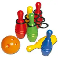 Zestaw do kręgli 6-częściowy - D-Toys