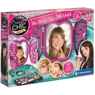 Zestaw do makijażu z lusterkiem Crazy Chic - Clementoni