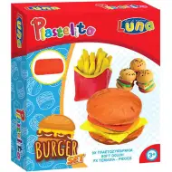 Zestaw do modelowania Plastelito Burger z foremkami.