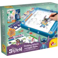 Zestaw do nauki rysowania Disney Stitch z podświetlaną tablicą do rysowania – Lisciani