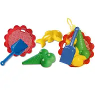 Zestaw do piaskownicy z sitkiem - D-Toys