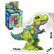 Zestaw do samodzielnego montażu zabawka dinozaur T-rex