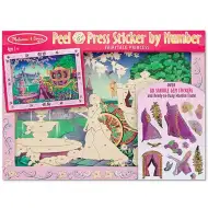 Zestaw do tworzenia obrazków z naklejkami: Księżniczka – Melissa &amp; Doug