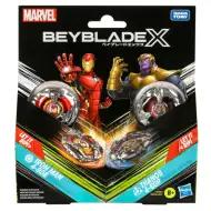 Zestaw do zabawy Beyblade X Marvel Collab: Iron Man vs. Thanos 4-80B X Venom 4-60B - Hasbro