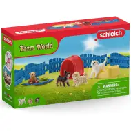 Zestaw do zabawy Schleich Farm World – Klatka dla młodych zwierząt (42480)