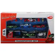 Zestaw do zabawy z ciężarówką do przewozu samochodów 26 cm w dwóch wersjach - Dickie Toys