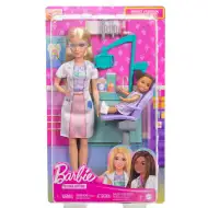 Zestaw do zabawy z lalką Barbie kariera dentystka o blond włosach - Mattel