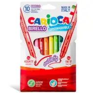 Zestaw flamastrów dwustronnych 10 sztuk - Carioca