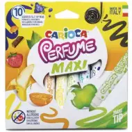 Zestaw grubych pisaków zapachowych 10 sztuk - Carioca