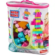 Zestaw klocków dla dziewczynek 60 elementów - Mega Bloks