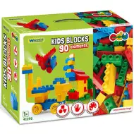 Zestaw klocków konstrukcyjnych Kids Bloks 90 elementów - Wader