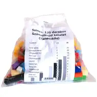 Zestaw kolorowych klocków do liczenia 120 szt.