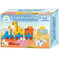 Zestaw konstrukcyjny pociąg safari