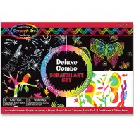 Zestaw kreatywny Deluxe do tworzenia obrazków z wydrapywanek - Melissa &amp; Doug