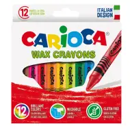 Zestaw kredek woskowych 12 sztuk - Carioca