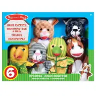 Zestaw kukiełek zwierząt domowych 6 sztuk - Melissa &amp; Doug