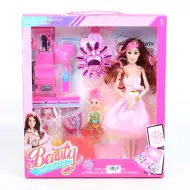 Zestaw lalek Beauty z lalką, ubraniami i akcesoriami 29 cm