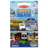 Zestaw magnetycznych puzzli pojazdy - Melissa &amp; Doug