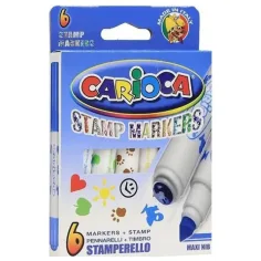 Zestaw markerów 6 sztuk - Carioca zdjęcie 2