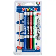 Zestaw markerów do tablic suchościeralnych Carioca, 2,8 mm, 4 sztuki