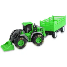 Zestaw maszyn roboczych Simulation Vehicle 3 sztuki z zabłoconymi kołami zdjęcie 5