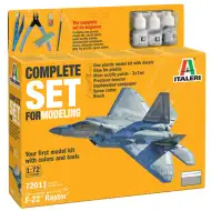 Zestaw modelarski samolotu Italeri 1/72 F-22 Raptor