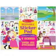 Zestaw naklejek wielokrotnego użytku "Zamek Księżniczki" - Melissa &amp; Doug