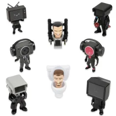 Zestaw niespodzianka minifigurka Skibidi Toilet WC 1 szt. zdjęcie 2