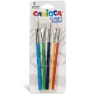 Zestaw pędzli School Brush 5 sztuk - Carioca