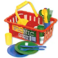 Zestaw piknikowy z koszem - D-Toys