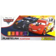 Zestaw plasteliny Auta 3, 12 sztuk