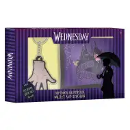 Zestaw prezentowy Wednesday: portfel z breloczkiem do kluczy