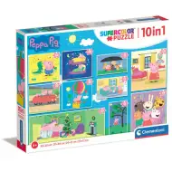 Zestaw puzzli 10 w 1 Świnka Peppa - Clementoni