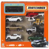 Zestaw samochodzików Matchbox 8 sztuk z ekskluzywnym samochodem Infiniti - Mattel
