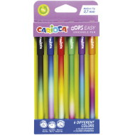 Zestaw ścieralnych długopisów Oops 6 szt. 0,7 mm - Carioca