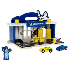 Zestaw serwisowy Michelin z drewna z akcesoriami zdjęcie 3