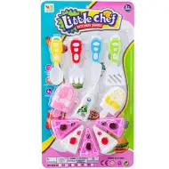 Zestaw słodyczy Little Chef z lodami i sztućcami