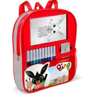 Zestaw stempelków z królikiem Bing w plecaku - Multiprint