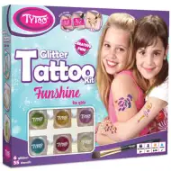 Zestaw tatuaży brokatowych Funshine