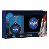 Zestaw upominkowy NASA z portfelem i brelokiem.