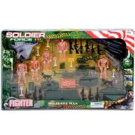 Zestaw wojskowy Soldier Force z pojazdami