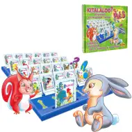 Zgadnij! Gra planszowa z wyszukiwaniem obrazków zwierząt - D-Toys